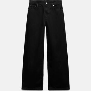 新品未使用　ZARA the inside out denim pants Zara | Jeans | Zara Highwaisted Wide Leg Inside Out Loose